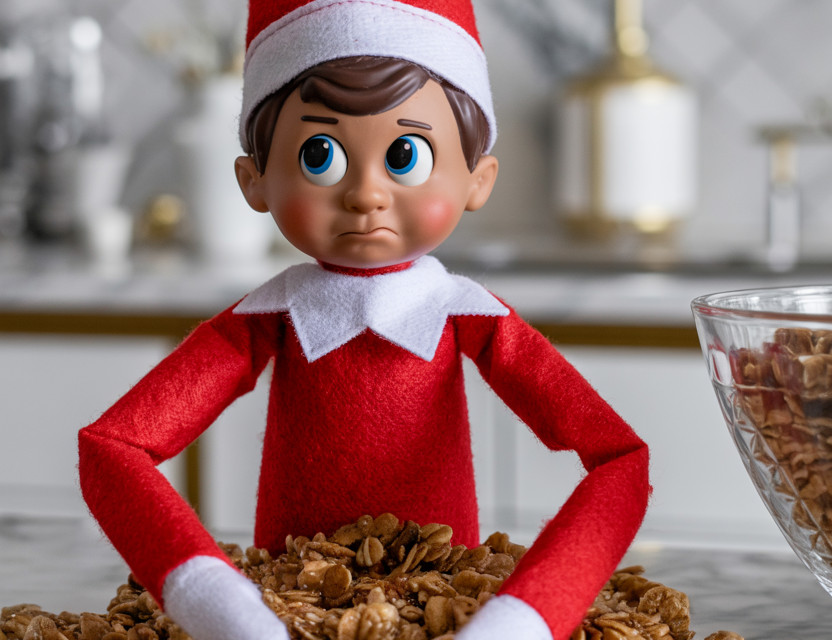 The Only Real Keto Christmas-Spice Granola